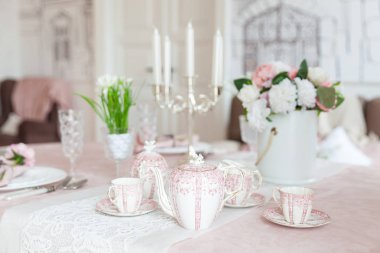 Bahar stüdyo dekor, ışık ev dekorasyonu