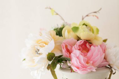 Bahar stüdyo dekor, ışık ev dekorasyonu