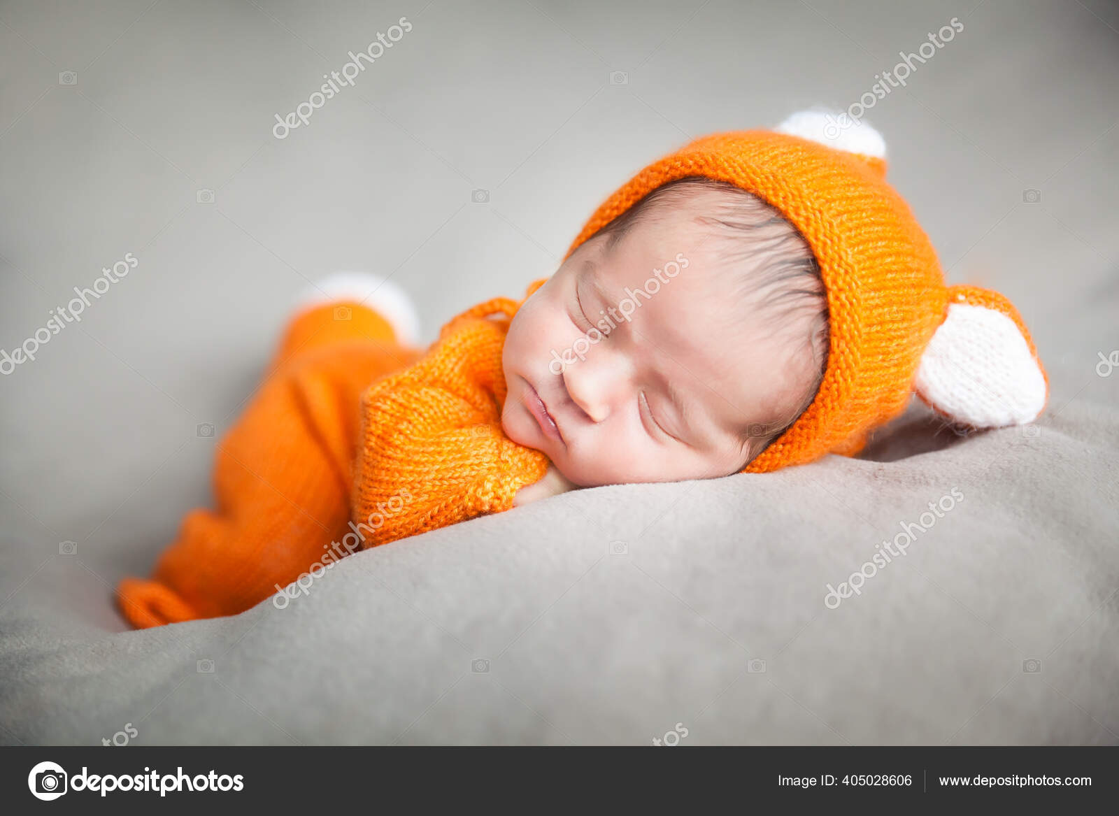 newborn baby fox outfit