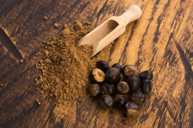 Guarana tohum ve toz