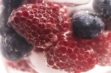 Bubbles ve meyve su altında