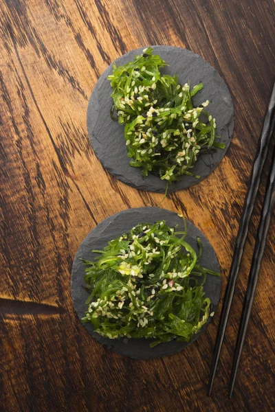 Spicy wakame salad — Stock Photo, Image