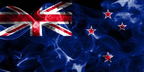 Flaga Dymna Nowej Zelandii — Zdjęcie stockowe