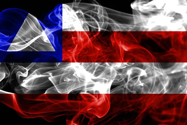 Bandera Humo Bahia Estados Brasil — Foto de Stock