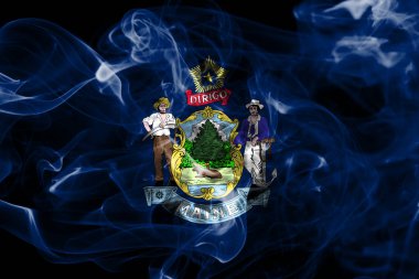 Maine eyaleti duman bayrağı, Amerika Birleşik Devletleri