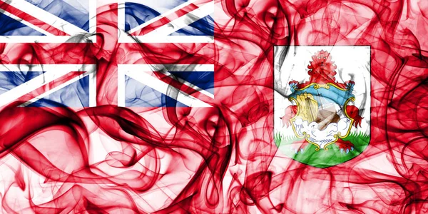 百慕大烟旗 英国海外领土 英国属土旗 — 图库照片