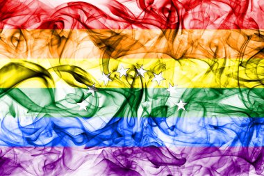 Venezuela gay duman bayrağı, LGBT Venezuela bayrağı