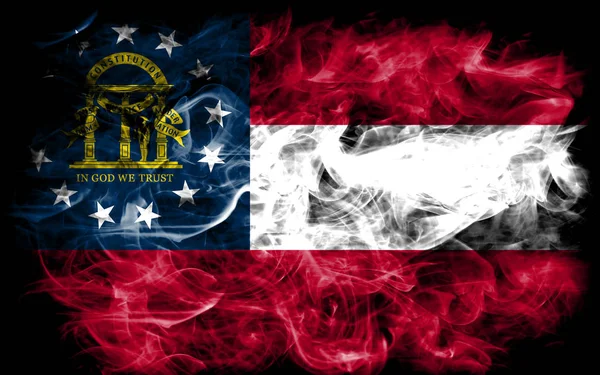 Georgia state smoke flag, United States Of America