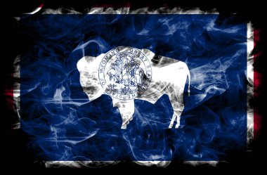 Wyoming eyaleti duman bayrağı, Amerika Birleşik Devletleri