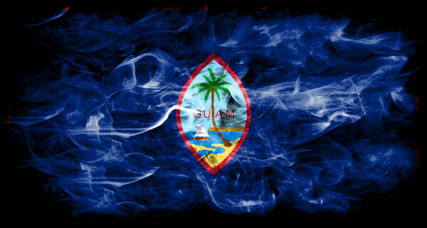 Guam smoke flag, United States dependent territory flag