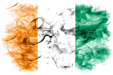 Cote d 'Ivoire duman bayrağı