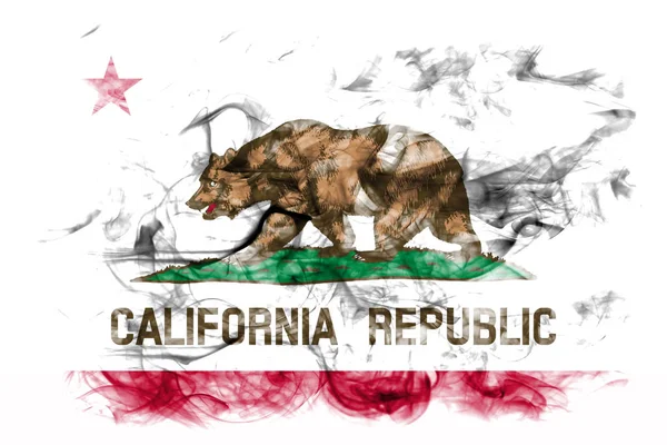 California State Smoke Flag Stati Uniti America — Foto Stock