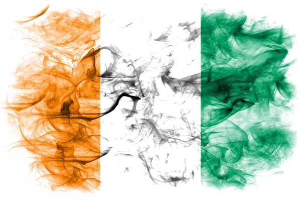 Cote d 'Ivoire duman bayrağı