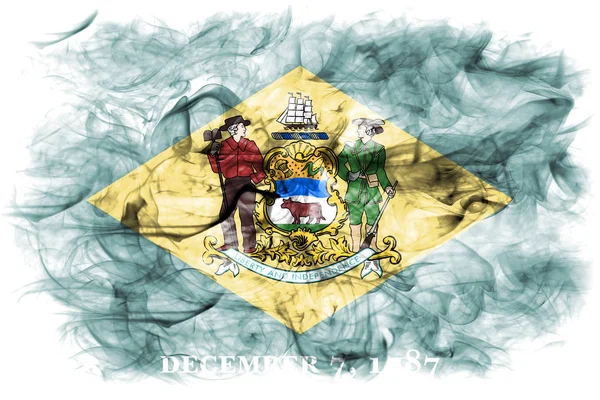Delaware state smoke flag, United States Of America