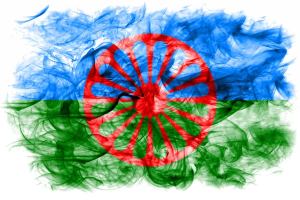 Romani emberek füst zászló, cigány füst zászló