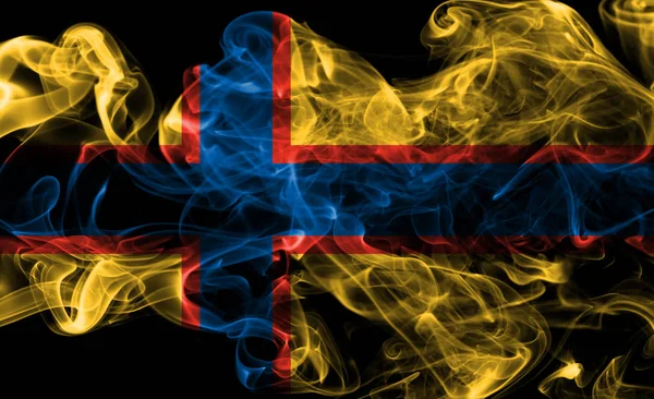 Ingrische Rauchfahne Flagge Des Von Finnland Abhängigen Gebiets — Stockfoto