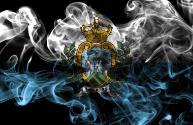 San Marino duman bayrak