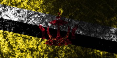 Brunei grunge eski bayrağı