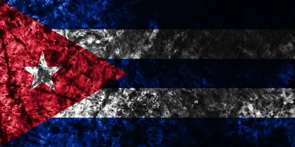 Cuba Grunge Vieja Bandera — Foto de Stock