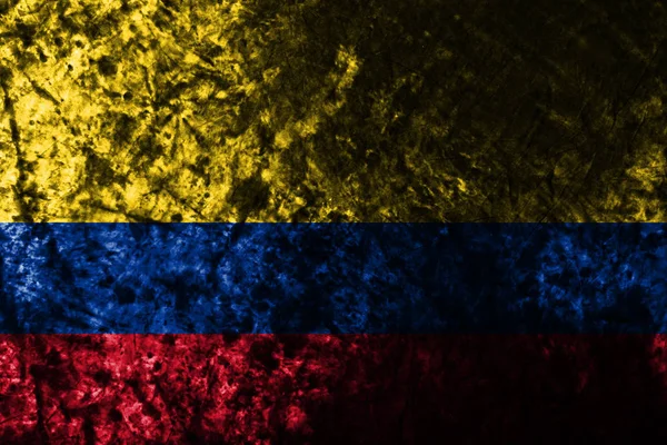 Oude Vlag Van Colombia Grunge — Stockfoto