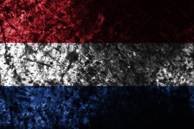 Hollanda eski grunge bayrak
