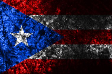  Porto Riko grunge bayrak, Amerika Birleşik Devletleri bağımlı bölge bayrak
