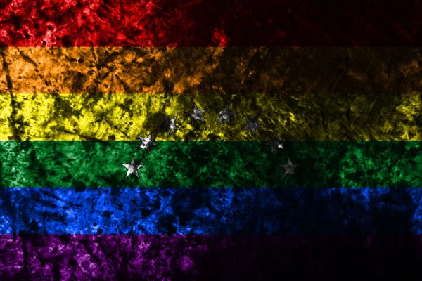 Venezuela gay grunge bayrak, Lgbt Venezuela bayrak