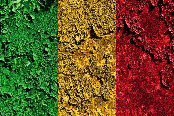 Eski grunge Mali arka plan bayrak
