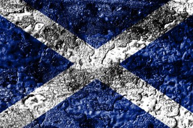 İskoçya grunge paslı metal doku bayrak, pas metal arka plan