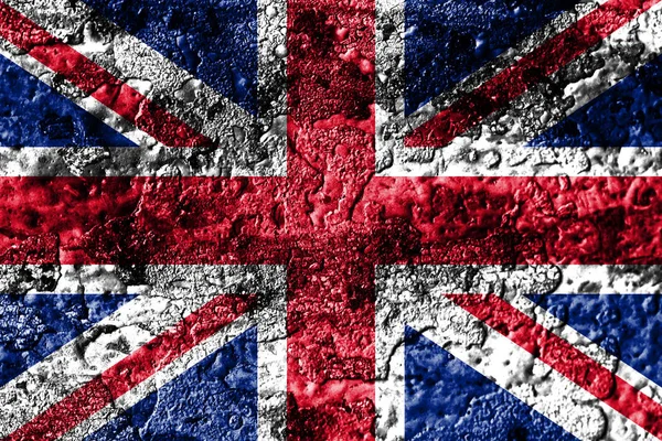 Oude Grunge Verenigd Koninkrijk Achtergrond Vlag — Stockfoto