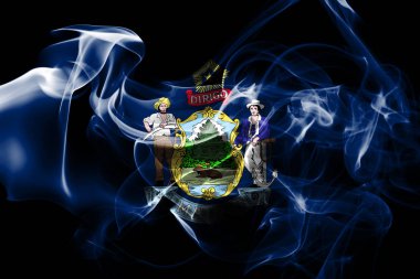 Maine eyaleti duman bayrağı, Amerika Birleşik Devletleri