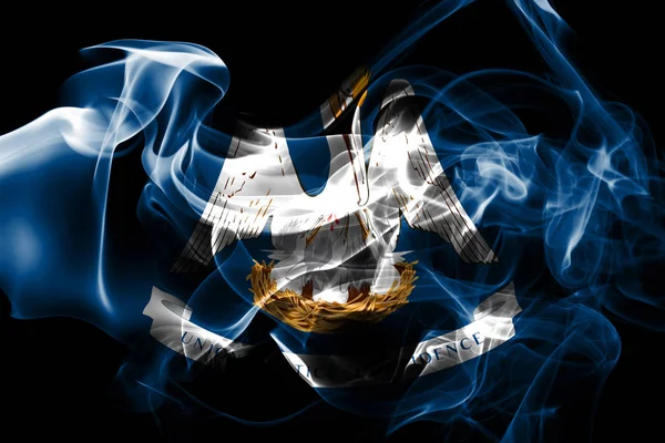 Louisiana State Smoke Flag United States America — Stock Photo, Image