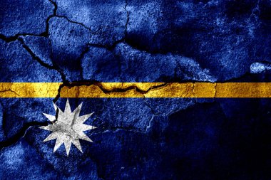 Nauru paslı doku bayrak, paslı arka plan