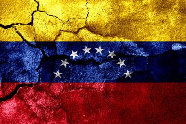 Venezuela paslı doku bayrak, paslı arka plan