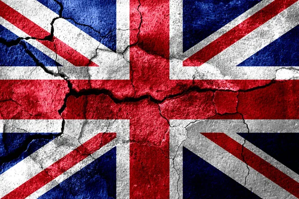 Egyesült Királyság Rozsdás Textúra Zászló Rozsdás Háttér — Stock Fotó