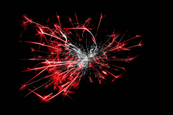 Albania fireworks sparkling flag. New Year 2019 and Christmas party concept