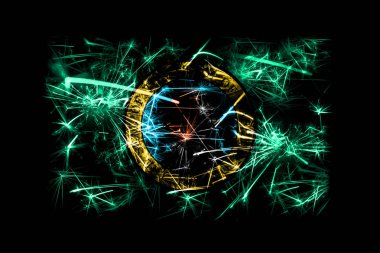 Washington havai fişek bayrak köpüklü. Yeni yıl 2019 ve Noel partisi konsepti