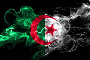 Cezayir renkli yasaktır bayrak 2018