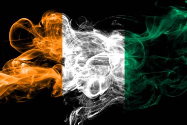 Fildişi Sahili renkli yasaktır bayrak 2018