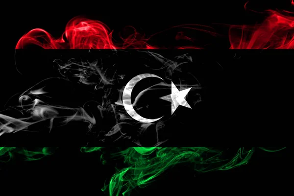 Цветной Флаг Ливии 2018 Года — стоковое фото