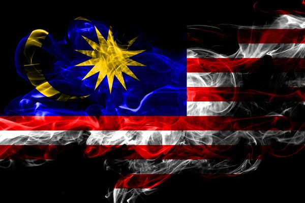 Цветной Флаг Малайзии 2018 Года — стоковое фото