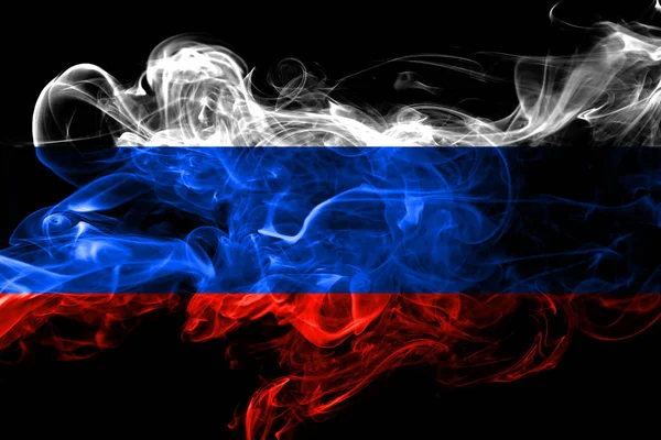 Прапор Росії Барвисті Куріння 2018 — стокове фото