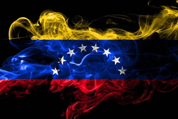 Venezuela Colorido Fumar Bandera 2018 — Foto de Stock
