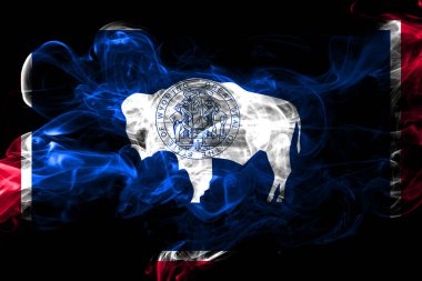 Wyoming renkli yasaktır bayrak 2018