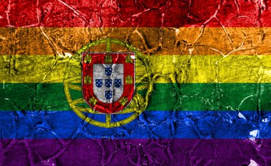 Portekiz gay grunge bayrak, Lgbt Portekiz bayrağı