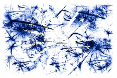 Buffalo, New York havai fişek bayrak köpüklü. Yeni yıl 2019 ve Noel partisi konsepti