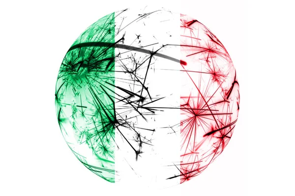 이탈리아 반짝이 공입니다 크리스마스 — 스톡 사진