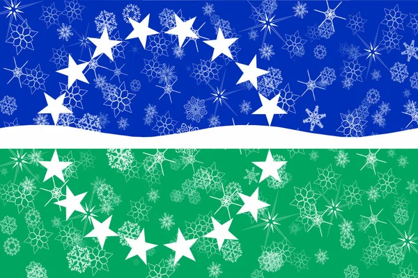 Hampton Roads, Virginia kış kar taneleri arka plan bayrak. Amerika Birleşik Devletleri — Stok fotoğraf