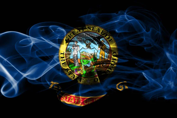 アイダホ州煙旗 アメリカ合衆国 — ストック写真
