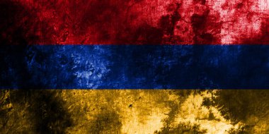 Eski Ermenistan grunge arka plan bayrak